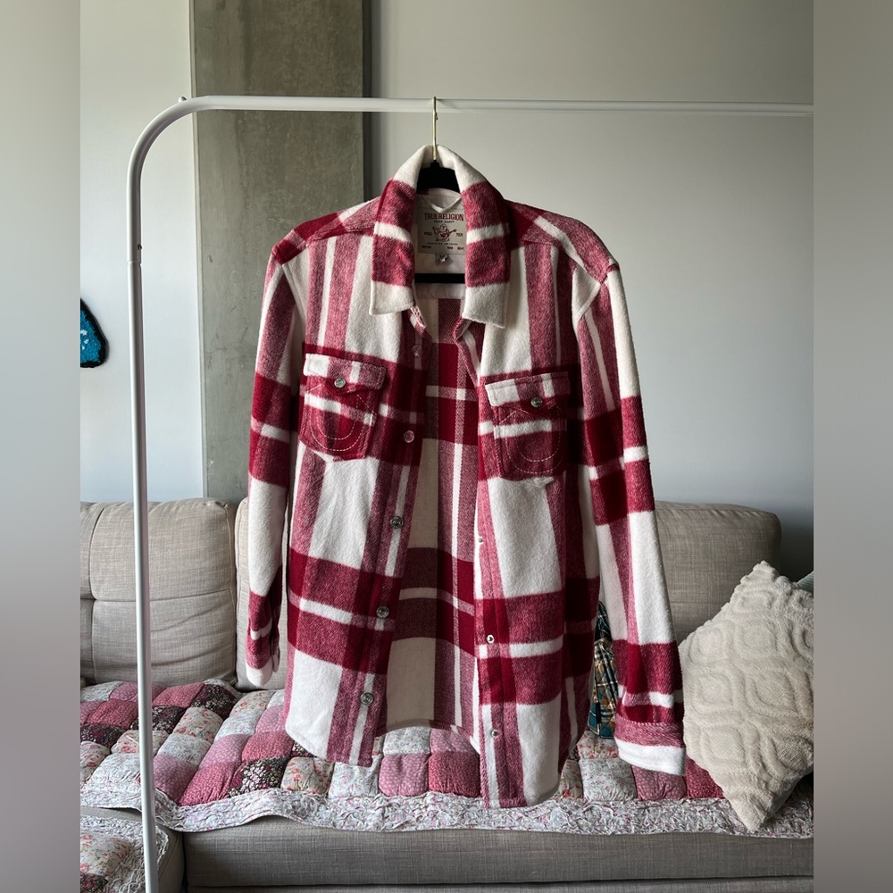 TRUE RELIGION FLANNEL